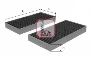 Filtru, aer habitaclu BMW Seria 6 Cabriolet (F12) (2011 - 2016) SOFIMA S 4231 CA piesa NOUA