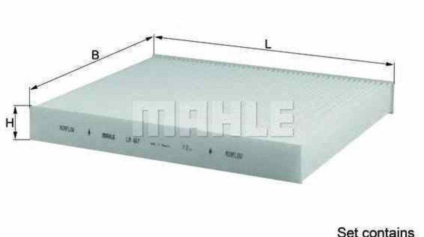 Filtru aer habitaclu BMW X1 E84 KNECHT LA 467/S