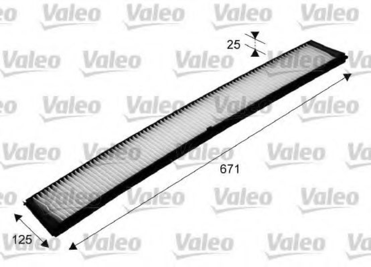 Filtru, aer habitaclu BMW X3 (E83) (2004 - 2011) VALEO 698489 piesa NOUA
