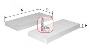 Filtru, aer habitaclu BMW X3 (F25) (2010 - 2016) SOFIMA S 3251 C piesa NOUA