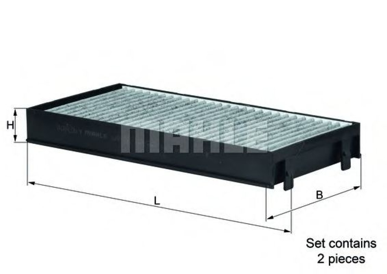 Filtru, aer habitaclu BMW X5 (E70) (2007 - 2013) KNECHT LAK 221/S piesa NOUA