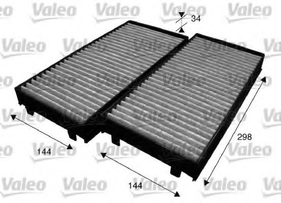 Filtru, aer habitaclu BMW X5 (E70) (2007 - 2013) VALEO 715584 piesa NOUA