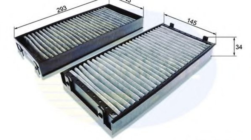 Filtru, aer habitaclu BMW X6 (E71, E72) (2008 - 2014) COMLINE EKF171A piesa NOUA