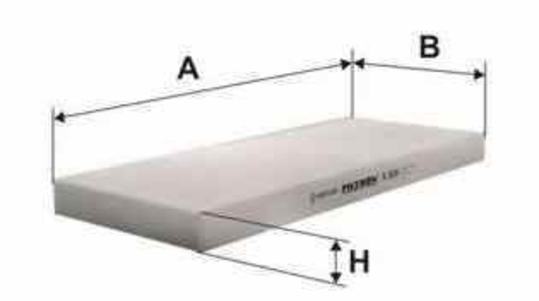 Filtru aer habitaclu CITROËN JUMPY platou / sasiu BU BV BW BX FILTRON K1128