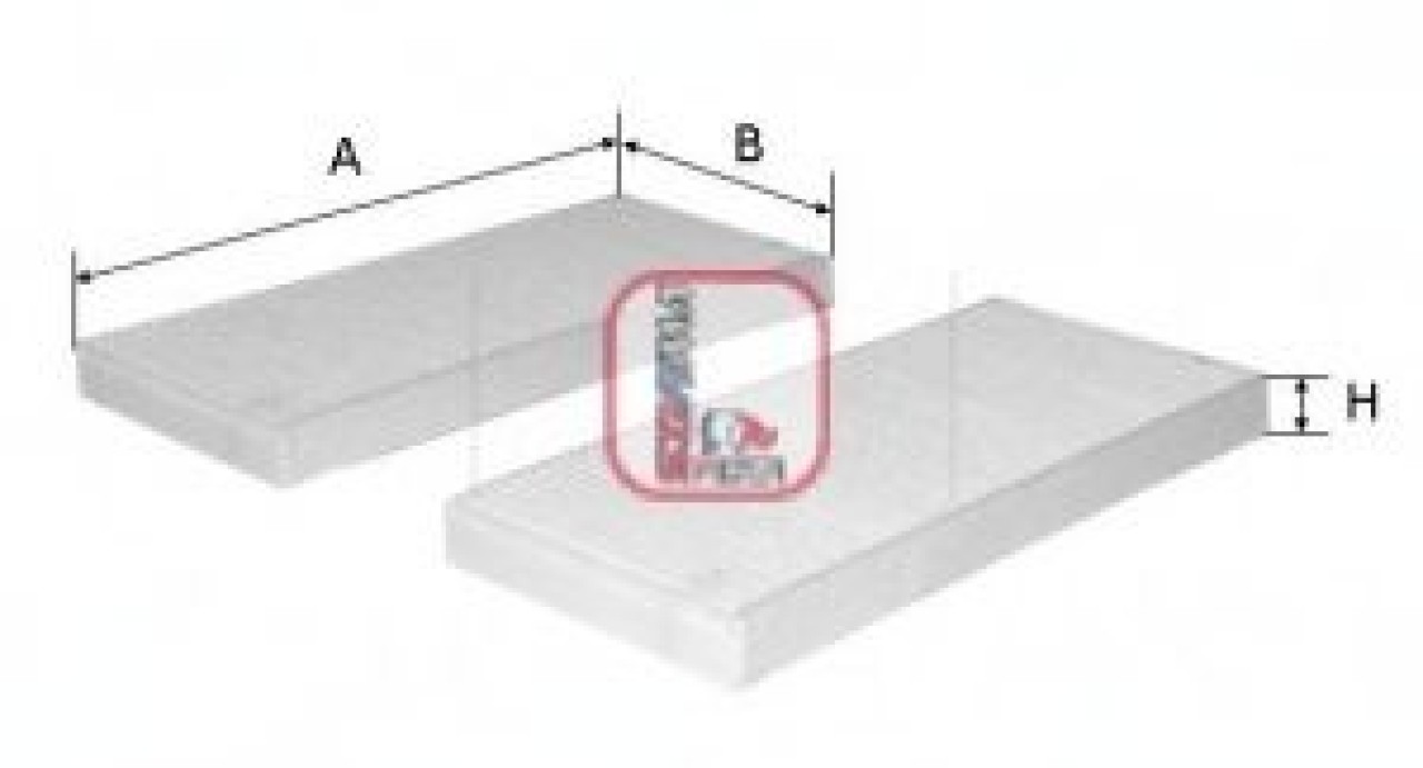 Filtru, aer habitaclu CITROEN BERLINGO (B9) (2008 - 2016) SOFIMA S 3154 C piesa NOUA