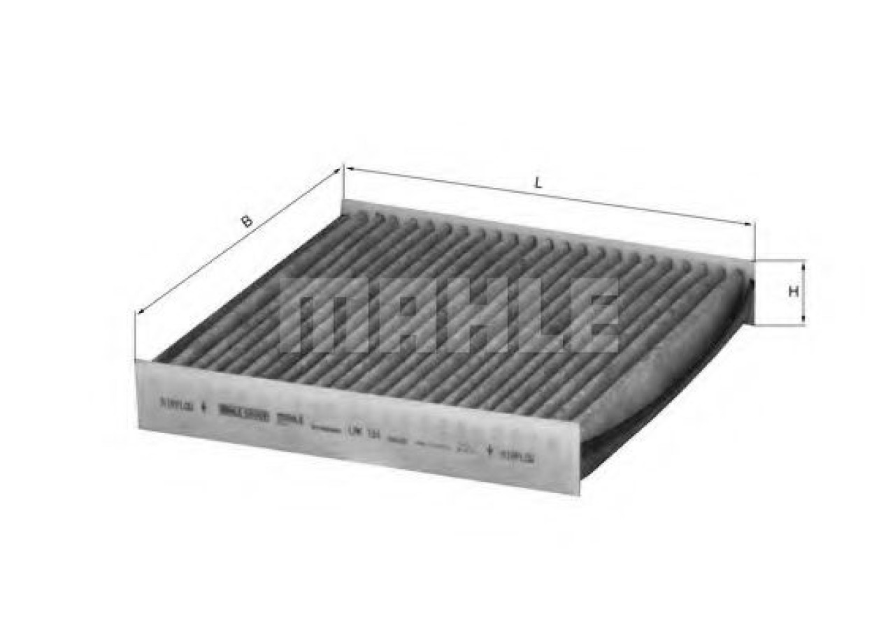 Filtru, aer habitaclu CITROEN BERLINGO (MF) (1996 - 2016) MAHLE ORIGINAL LAK 184 piesa NOUA