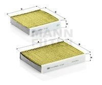 Filtru, aer habitaclu CITROEN C3 II (2009 - 2016) MANN-FILTER FP 21 000-2 piesa NOUA