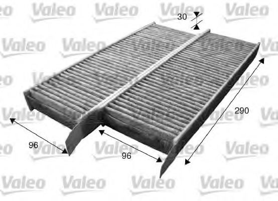 Filtru, aer habitaclu CITROEN C4 Picasso II (2013 - 2016) VALEO 715555 piesa NOUA
