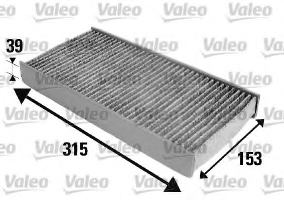 Filtru, aer habitaclu CITROEN C5 II (RC) (2004 - 2016) VALEO 698884 piesa NOUA