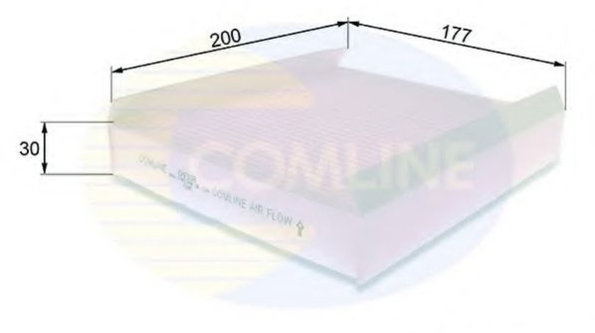 Filtru, aer habitaclu CITROEN NEMO caroserie (AA) (2008 - 2016) COMLINE EKF198 piesa NOUA