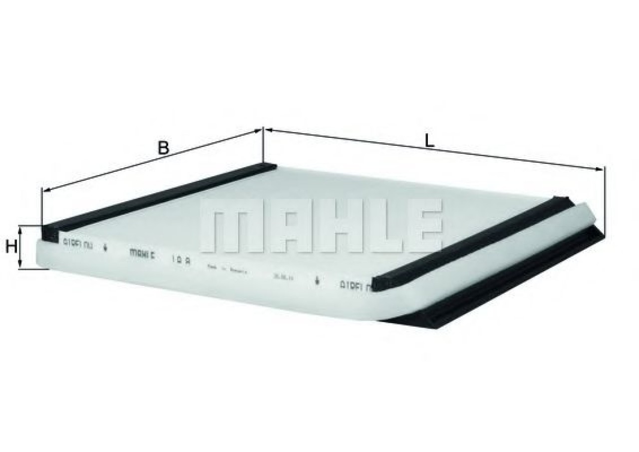 Filtru, aer habitaclu CITROEN XSARA Cupe (N0) (1998 - 2005) MAHLE ORIGINAL LA 8 piesa NOUA
