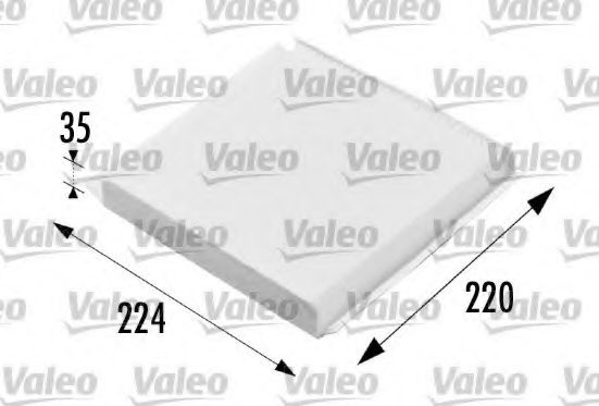 Filtru, aer habitaclu CITROEN XSARA (N1) (1997 - 2005) VALEO 698657 piesa NOUA