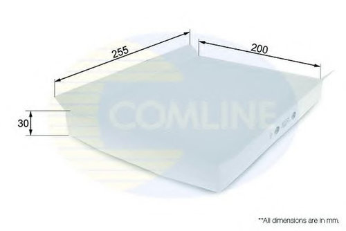 Filtru, aer habitaclu CITROEN XSARA PICASSO (N68) (1999 - 2016) COMLINE EKF229 piesa NOUA