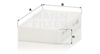 Filtru, aer habitaclu (CU17212 MANN-FILTER) ALPINA,BMW