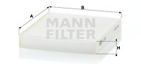 Filtru, aer habitaclu (CU19001 MANN-FILTER) KIA