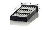 Filtru, aer habitaclu (CU21062 MANN-FILTER) MITSUBISHI