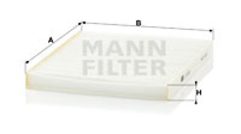 Filtru, aer habitaclu (CU2129 MANN-FILTER) SUZUKI