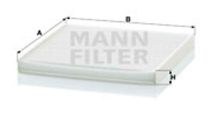 Filtru, aer habitaclu (CU2131 MANN-FILTER) GEELY,LEXUS,SUBARU,TOYOTA,TOYOTA (FAW)