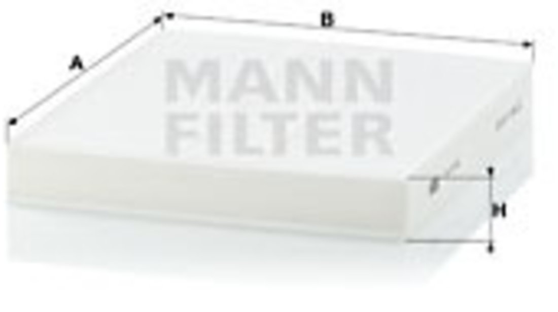 Filtru, aer habitaclu (CU2141 MANN-FILTER) CHEVROLET,Citroen,FIAT,HOLDEN,ISUZU,MITSUBISHI,MITSUBISHI (GAC),MITSUBISHI (SOUEAST),PEUGEOT