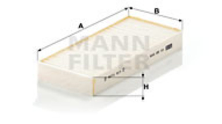 Filtru, aer habitaclu (CU220092 MANN-FILTER) SSANGYONG