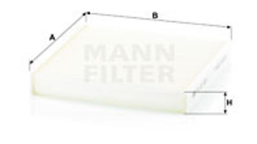 Filtru, aer habitaclu (CU22029 MANN-FILTER) IVECO,YAMAHA MOTORCYCLES