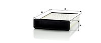 Filtru, aer habitaclu (CU2317 MANN-FILTER) Citroen,PEUGEOT,TOYOTA