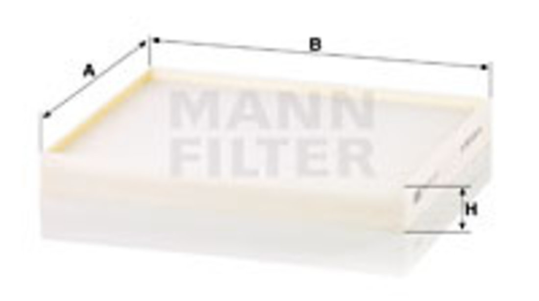 Filtru, aer habitaclu (CU24017 MANN-FILTER) KIA,TOYOTA