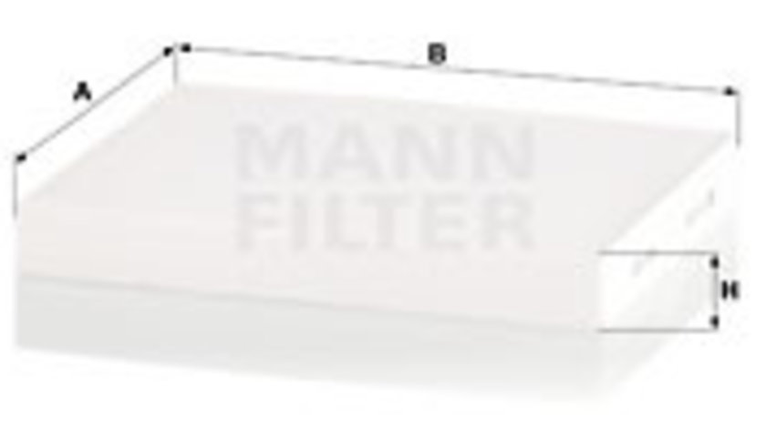 Filtru, aer habitaclu (CU24024 MANN-FILTER) HYUNDAI,KIA