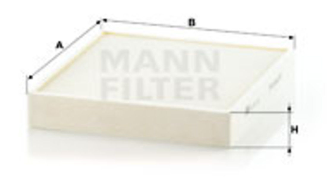 Filtru, aer habitaclu (CU26010 MANN-FILTER) AUDI,MERCEDES-BENZ,SEAT,SKODA,VW