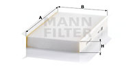 Filtru, aer habitaclu (CU2747 MANN-FILTER) LAND ROVER