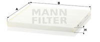 Filtru, aer habitaclu (CU29001 MANN-FILTER) NISSAN