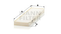 Filtru, aer habitaclu (CU290022 MANN-FILTER) HYUNDAI