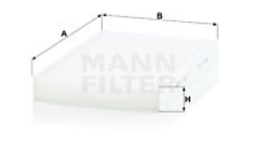 Filtru, aer habitaclu (CU2940 MANN-FILTER) Citroen,Citroen (DF-PSA),DS,DS (CAPSA),PEUGEOT