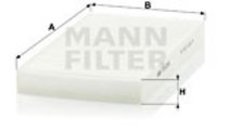 Filtru, aer habitaclu (CU2956 MANN-FILTER) IVECO,O...