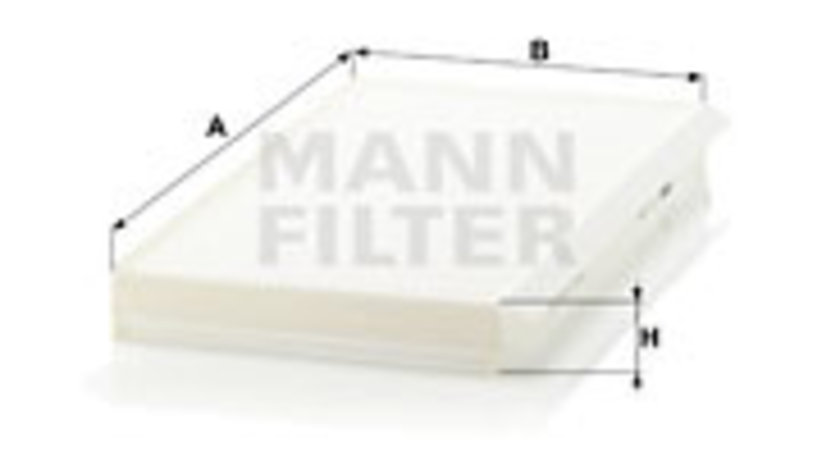 Filtru, aer habitaclu (CU3139 MANN-FILTER) ALPINA,BMW,BMW (BRILLIANCE)