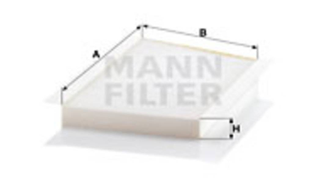 Filtru, aer habitaclu (CU34611 MANN-FILTER) MERCEDES-BENZ