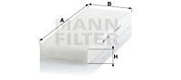 Filtru, aer habitaclu (CU3869 MANN-FILTER) MERCEDES-BENZ
