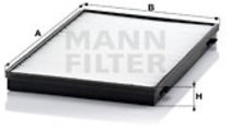 Filtru, aer habitaclu (CU3943 MANN-FILTER) MG,ROVE...