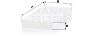 Filtru, aer habitaclu (CU40110 MANN-FILTER) ERF,MAN,MAZ-MAN,NEOPLAN,SCANIA