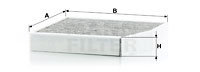 Filtru, aer habitaclu (CUK26007 MANN-FILTER) INFINITI,MERCEDES-BENZ,MERCEDES-BENZ (BBDC)