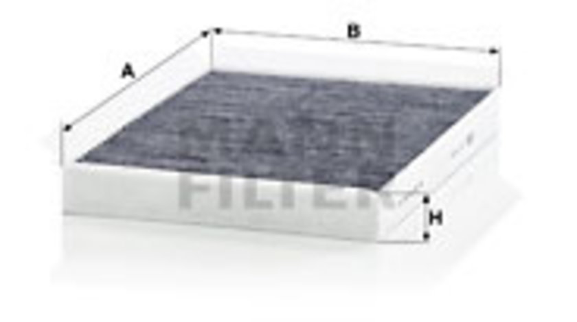 Filtru, aer habitaclu (CUK2622 MANN-FILTER) CHEVROLET,DAEWOO,HOLDEN,OPEL,VAUXHALL