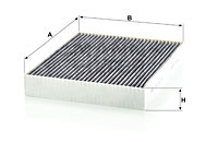 Filtru, aer habitaclu (CUK28001 MANN-FILTER) FORD,FORD AUSTRALIA,FORD USA
