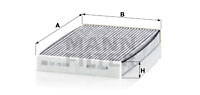 Filtru, aer habitaclu (CUK29008 MANN-FILTER) Citroen,OPEL,VAUXHALL