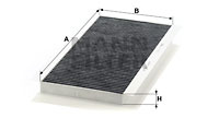 Filtru, aer habitaclu (CUK5366 MANN-FILTER) BMW,LAND ROVER