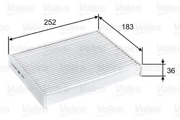 Filtru, aer habitaclu DACIA LODGY (2012 - 2016) VALEO 715803 piesa NOUA