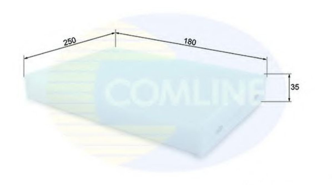 Filtru, aer habitaclu DACIA LODGY (2012 - 2016) COMLINE EKF371 piesa NOUA