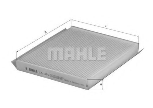 Filtru, aer habitaclu DAEWOO NUBIRA Break (KLAJ) (1997 - 2016) KNECHT LA 362 piesa NOUA