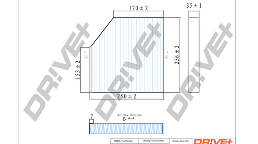 Filtru, aer habitaclu (DP1110120169 DRIVE) AUDI,BENTLEY