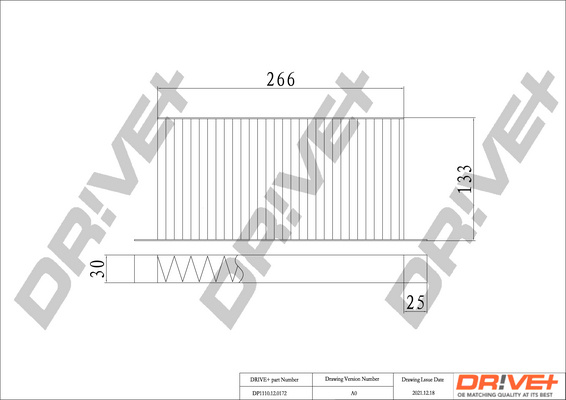 Filtru, aer habitaclu (DP1110120172 DRIVE) RENAULT