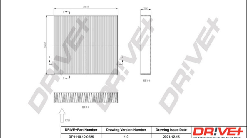 Filtru, aer habitaclu (DP1110120229 DRIVE) DACIA,LADA,NISSAN,RENAULT